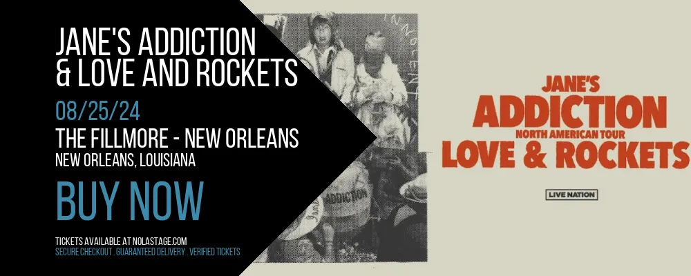 Jane's Addiction & Love and Rockets at The Fillmore