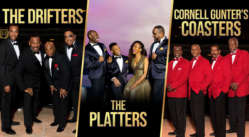 The Drifters, The Platters &amp; Cornell Gunter’s Coasters