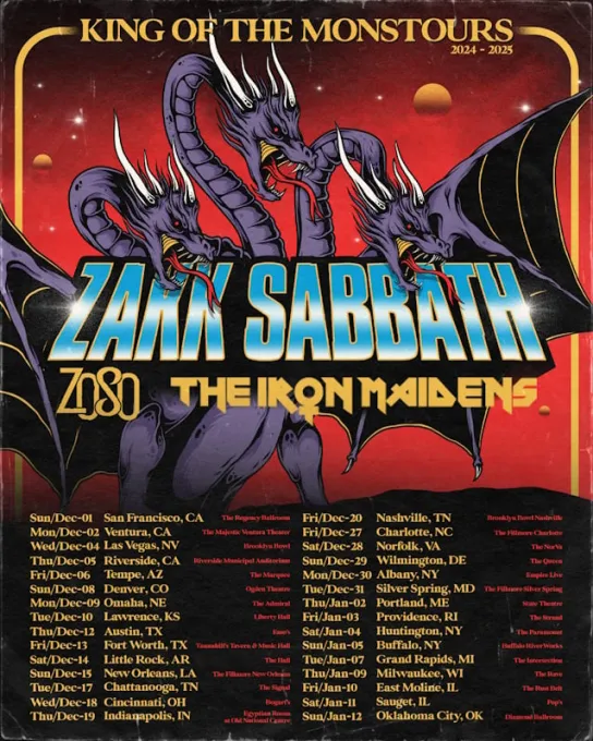 Zakk Sabbath – Zakk Wylde’s Black Sabbath Cover Band